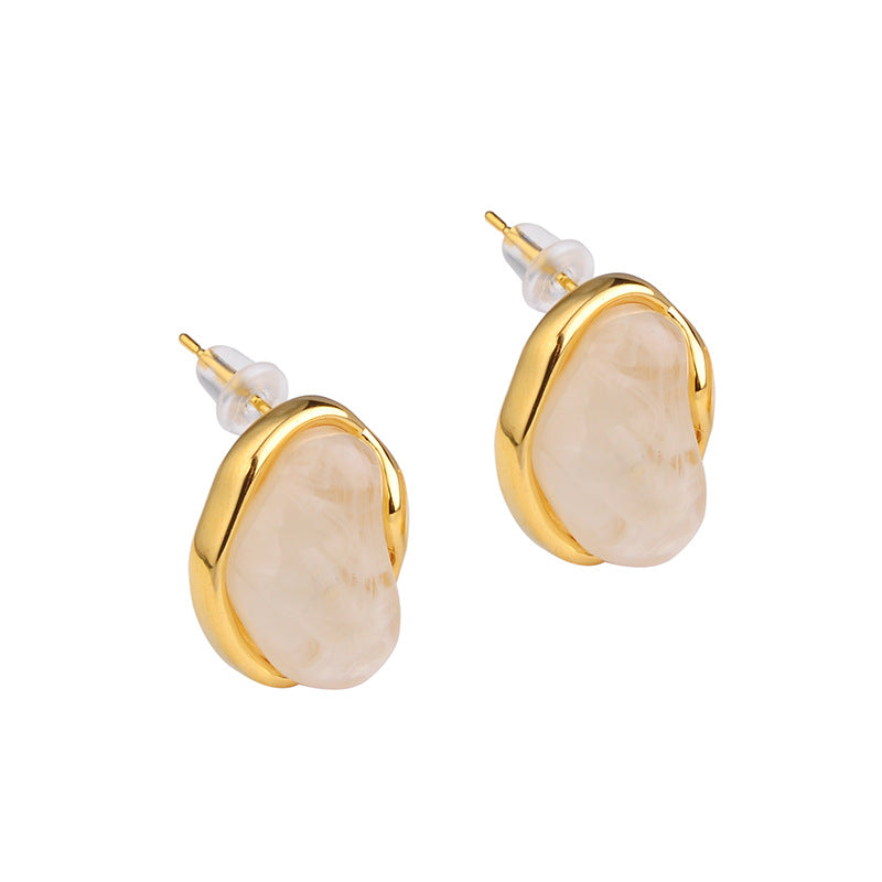 Wholesale Copper Amber Earrings