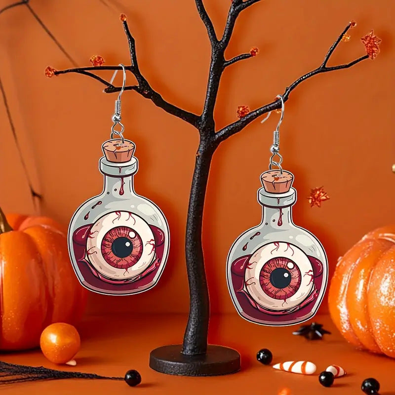 Wholesale Halloween Gothic  Bottle Earrings