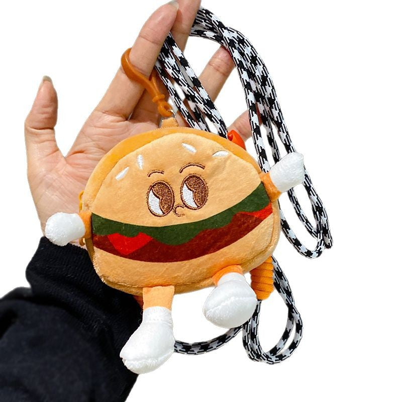 Wholesale Cute Cartoon Hamburg Coin Purse Wallet