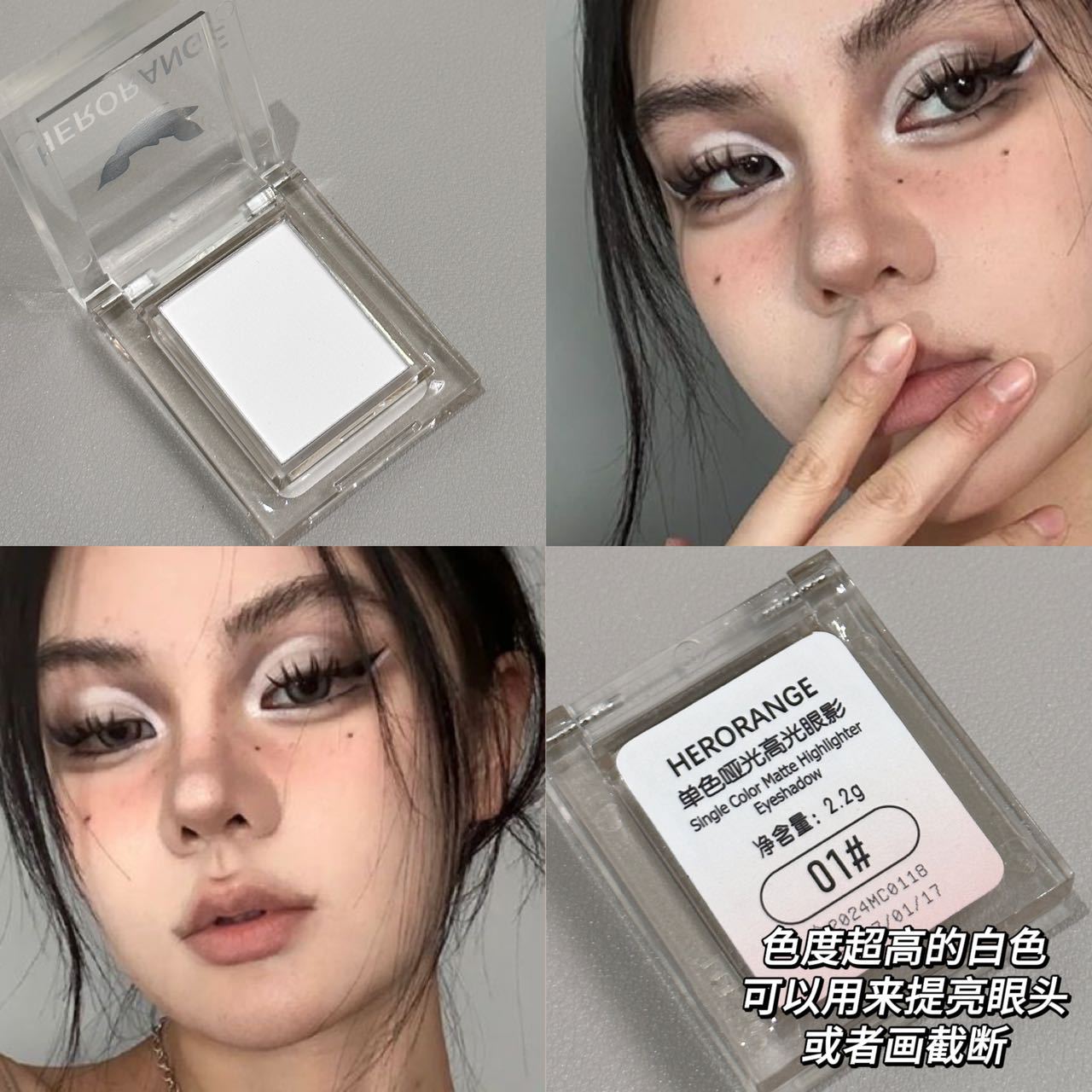 Wholesale Single Color Matte Highlight Eyeshadow Powder ACC-EW-Chengs003