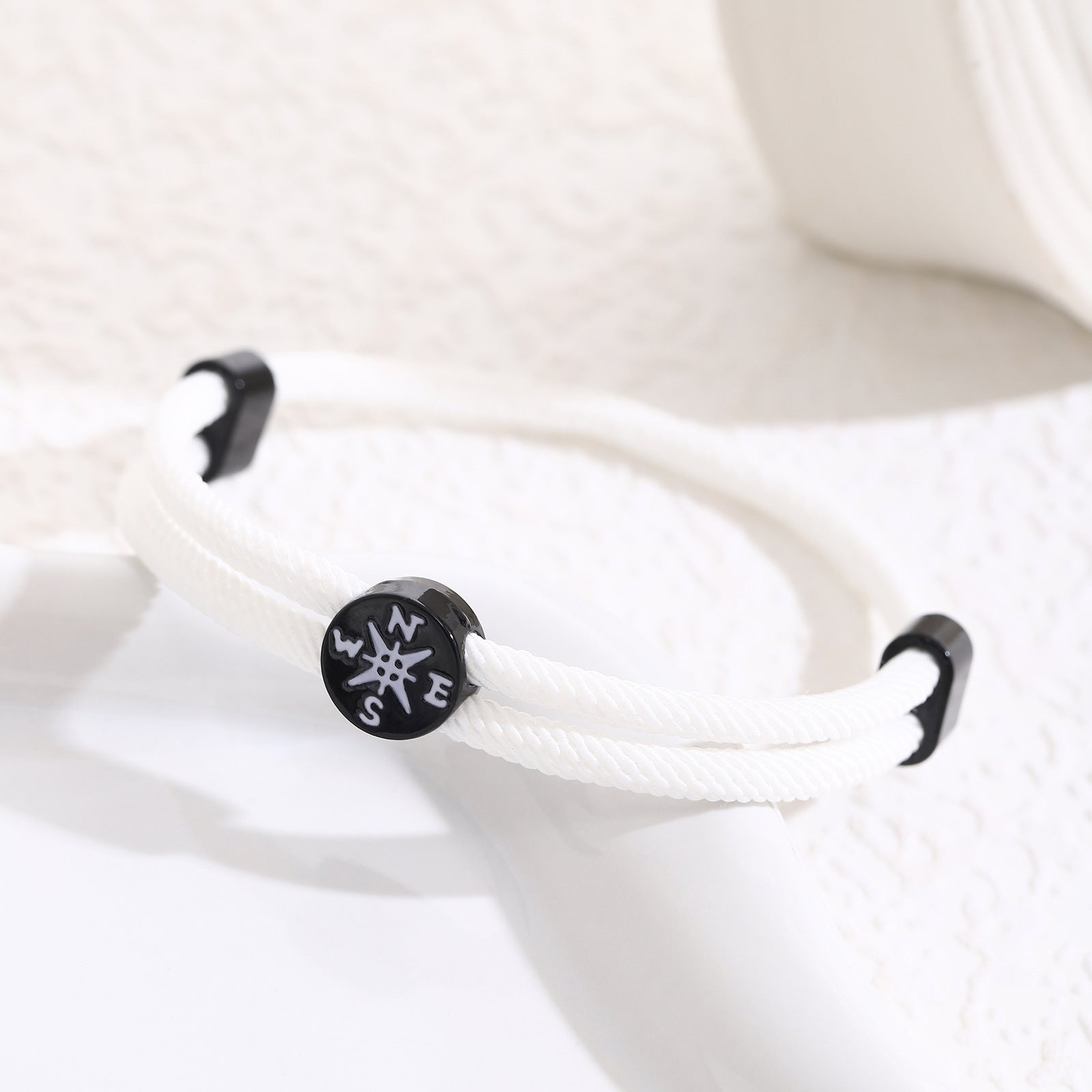 Großhandel Abschlusssaison Inspirierende Kompassgewebe Seilseilarmband