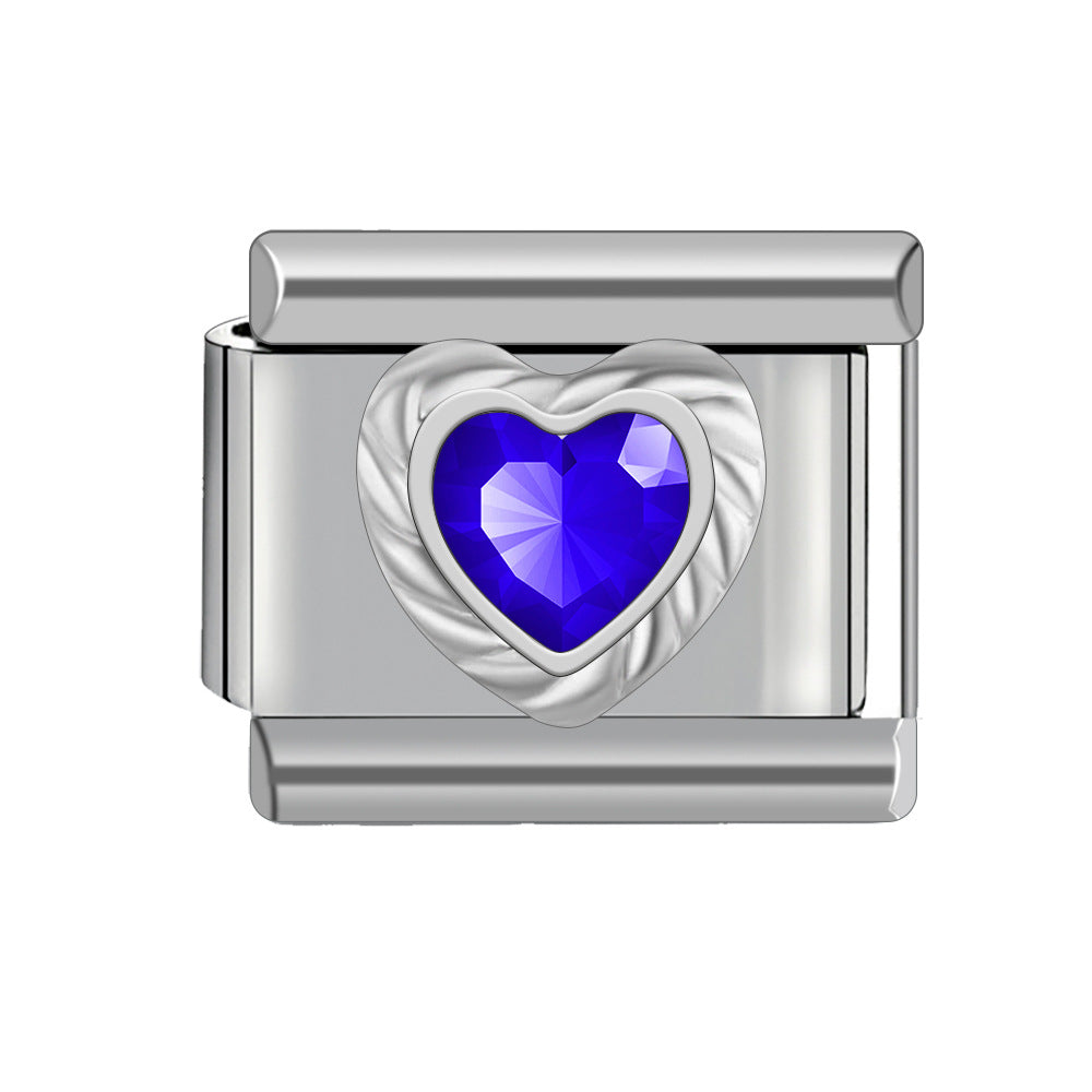 Wholesale Italian Charm Bracelet 9mm DIY Splicing Cute Creative Stainless Steel Composable Bracelet