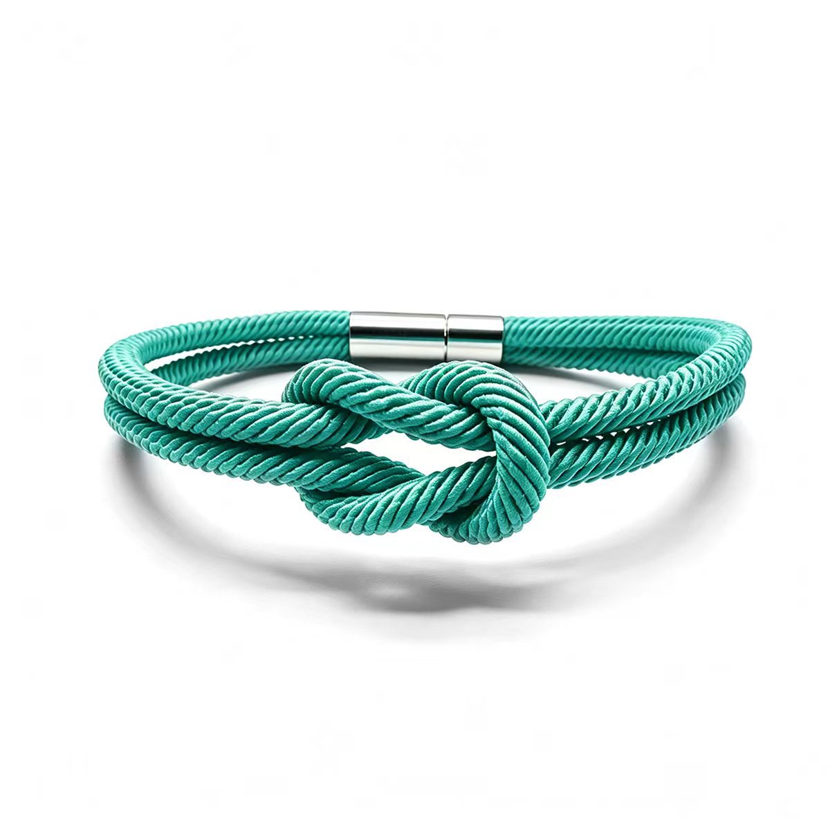 Wholesale Trendy 8 Knot Milan Rope Bracelet Handwoven Adjustable Unisex Couple Style Black Boutique Resale