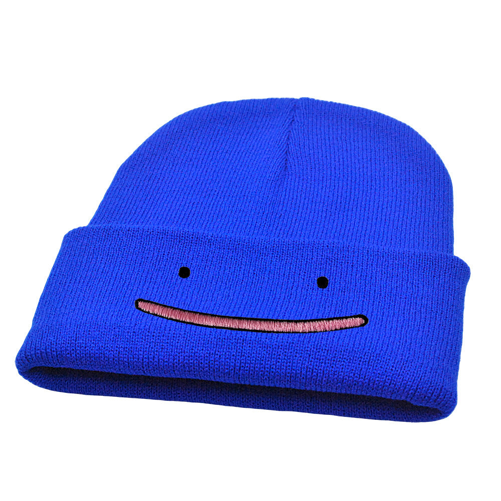 Wholesale cartoon cute embroidered beanie hat