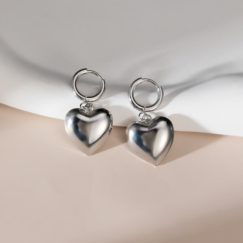 Wholesale Electroplated Stainless Steel Shell Earrings - Boutique Resale Jewelry