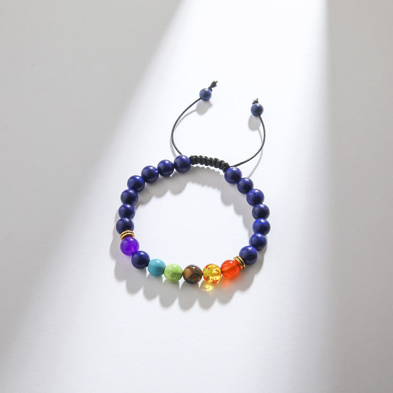 Wholesale European Creative Fashion Handmade Woven Bracelet with Volcanic Stone,  Adjustable Bracelet – Fashion Accessory Gift for Boutique Resale