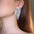 Wholesale Independence Day Exaggerated Long Tassel Love Earrings