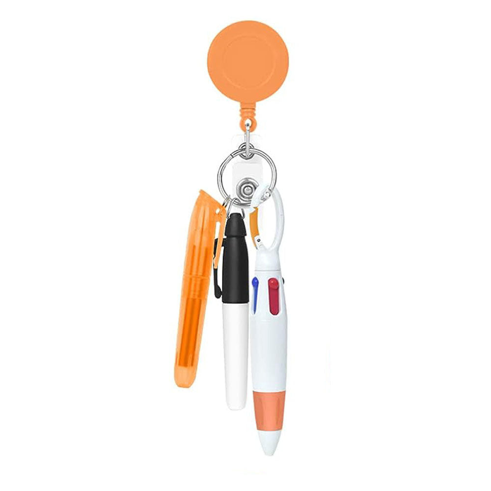 Wholesale Nurse Pen Set Retractable Badge Scroll Keychain Badge Reels ACC-KC-ChiHai002