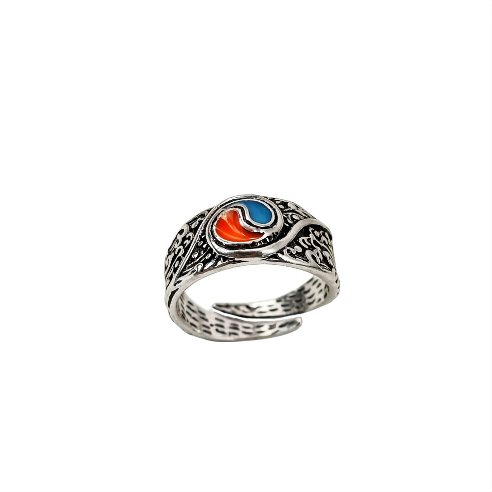 Wholesale  retro luminous open ring