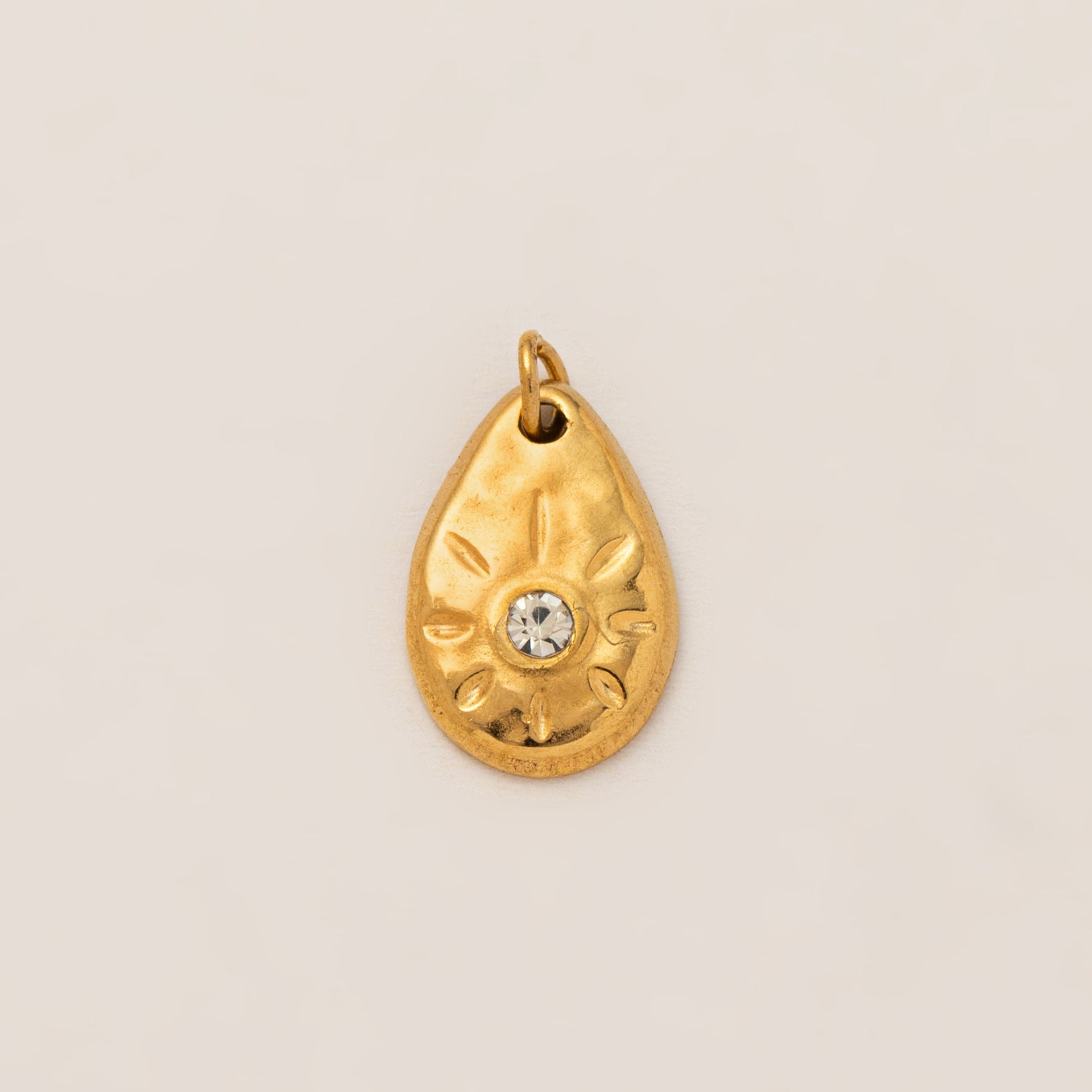 Wholesale Stainless steel 18K gold plated evil eye necklace