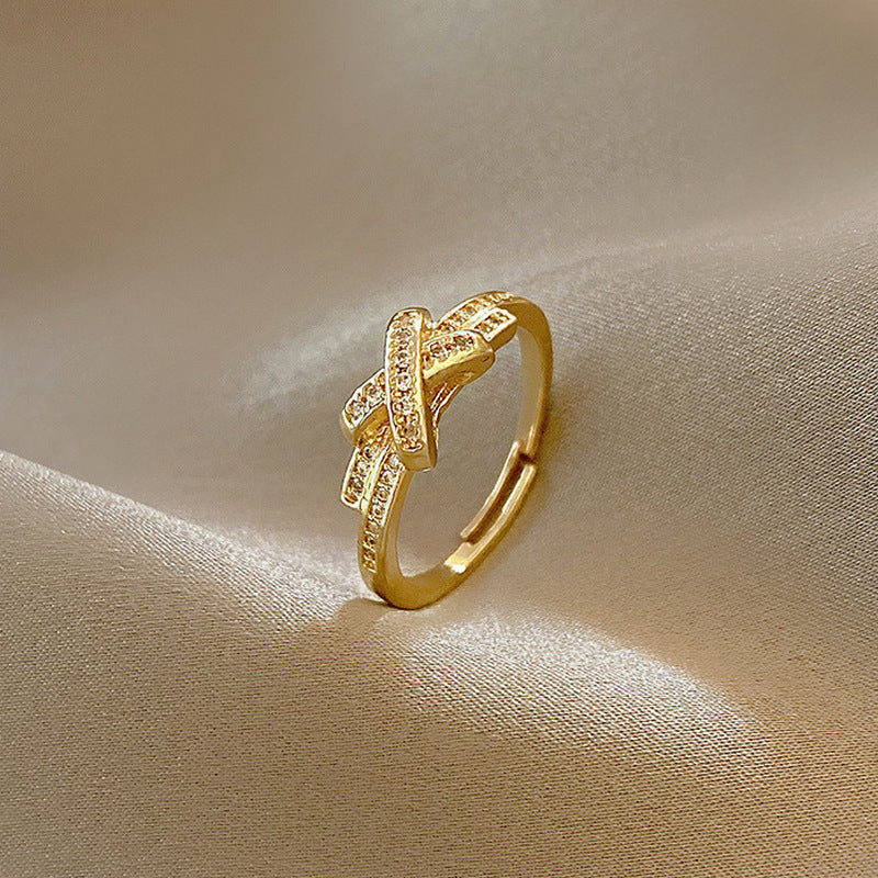 Wholesale Metal Opening  Retro  Ring