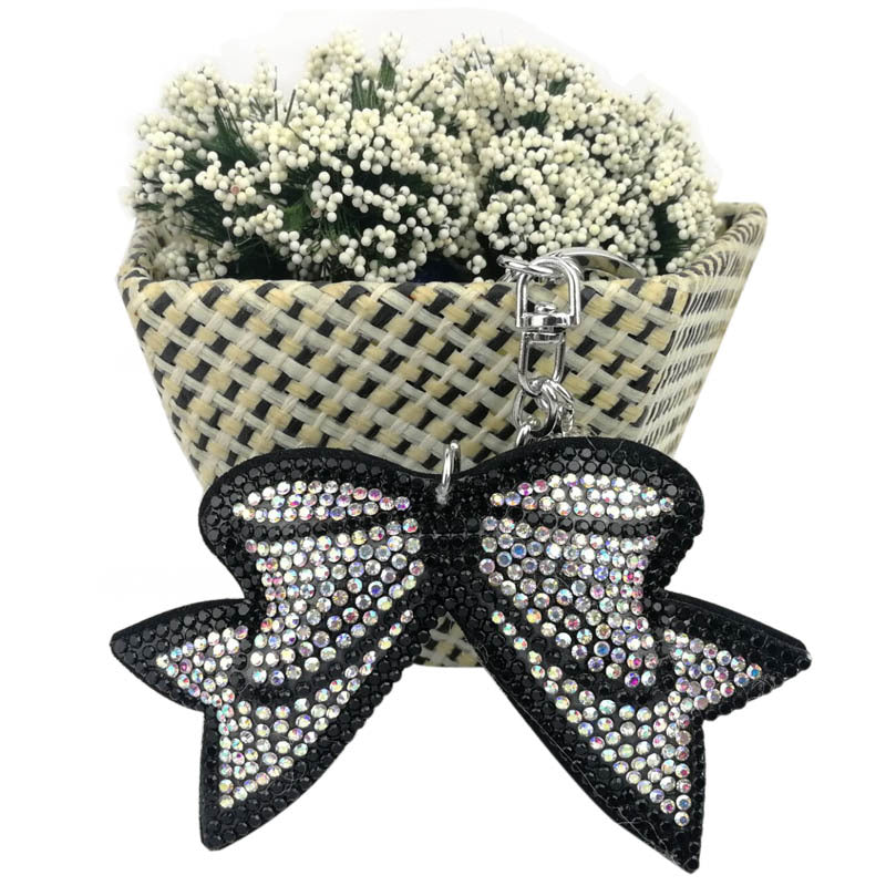 Wholesale Cartoon cute diamond bow keychain