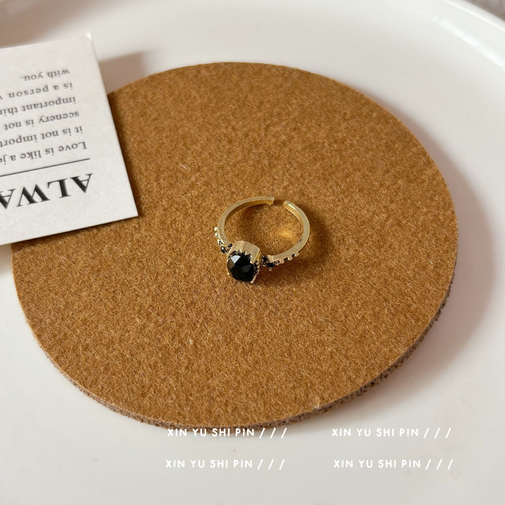 Wholesale Vintage Distressed Hollow Butterfly Ring