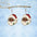 Wholesale Cute Santa Claus Acrylic Dangle Earrings