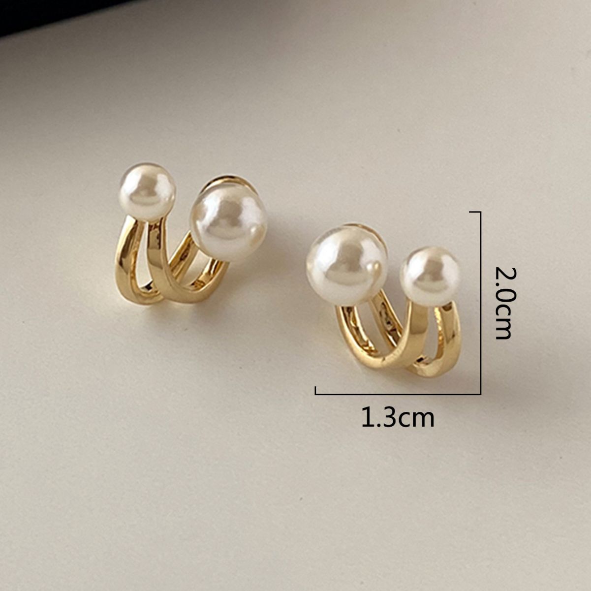 Wholesale Pearl Earrings Retro Light Luxury Ear Ring