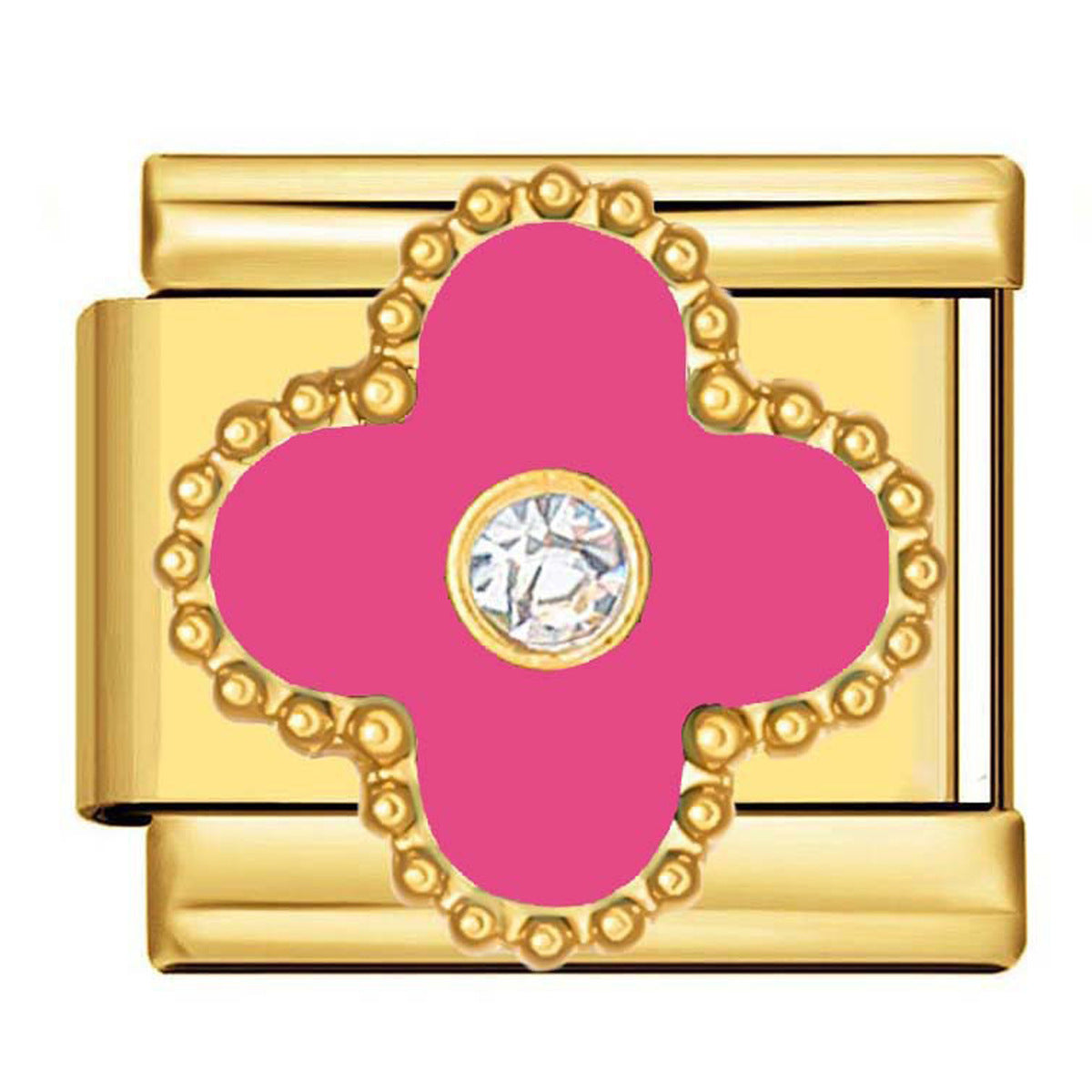 Wholesale 9mm Italian Charm Starter Bracelets DIY square Single Section Creative Stainless Steel Composable Bracelet