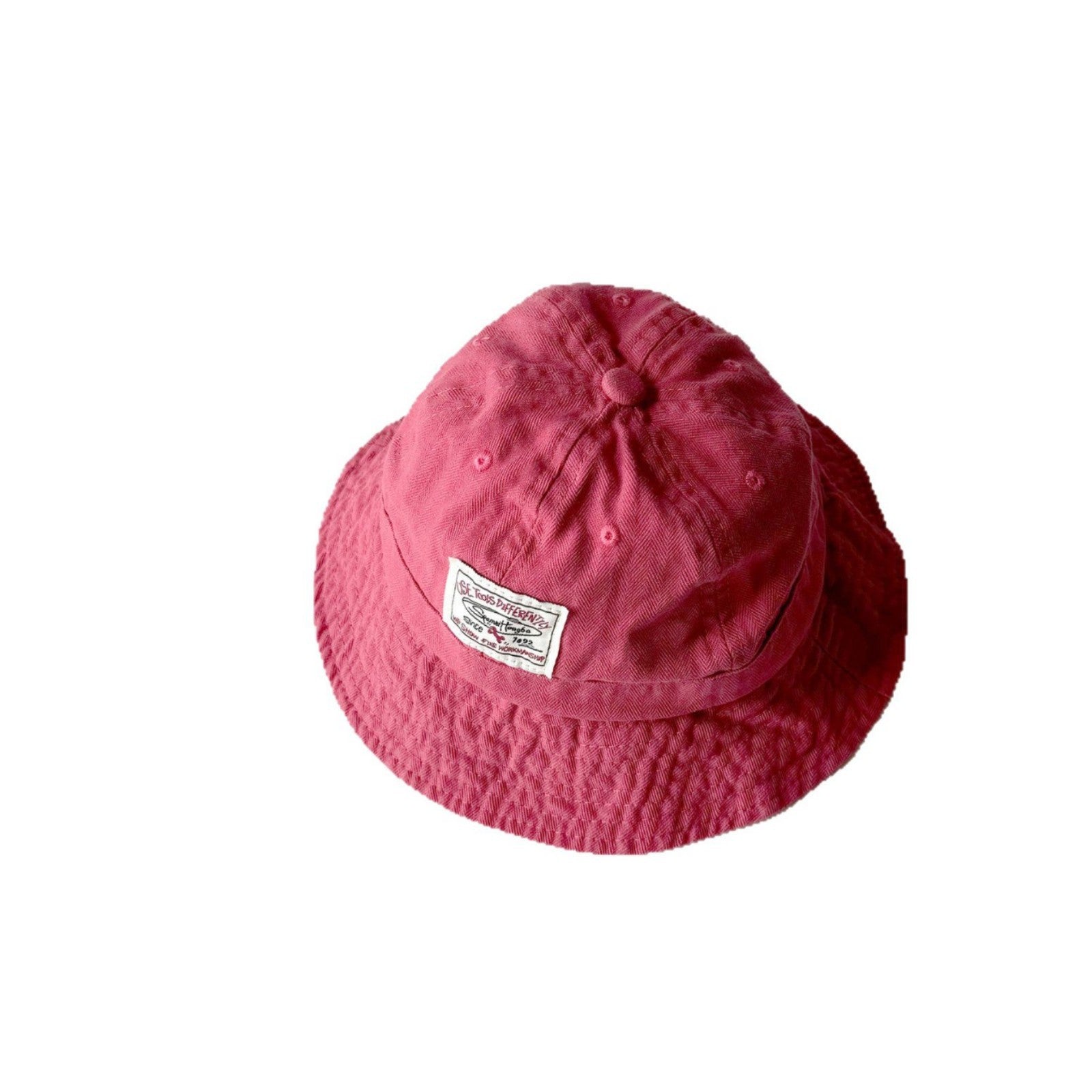 Wholesale  Children's Cloth Label Dome Shade Bucket Hat