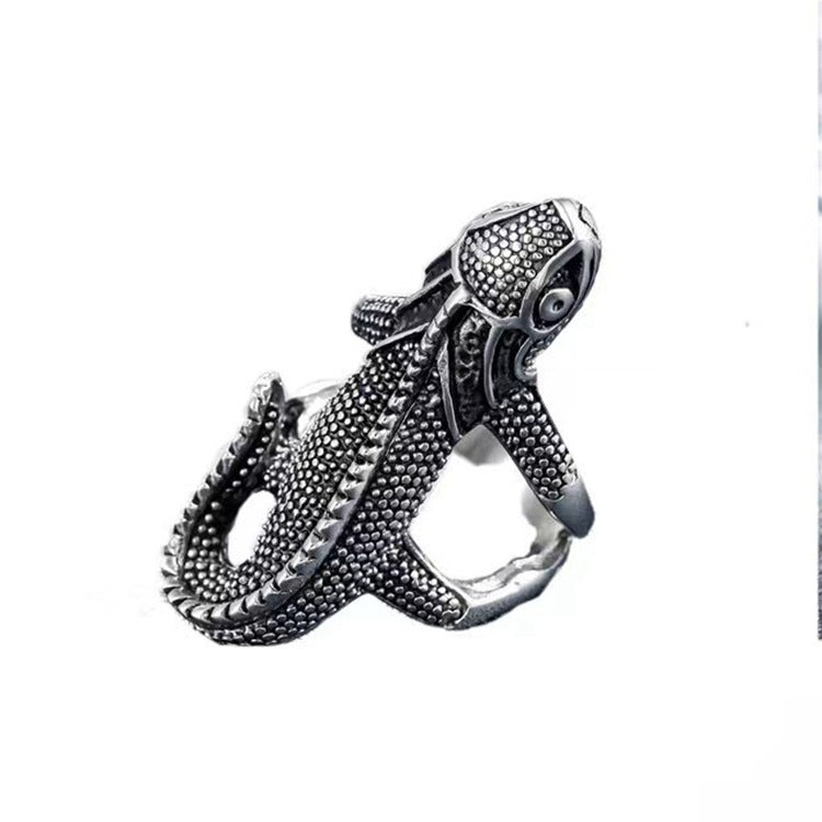 Wholesale  retro punk snake mysterious animals ring