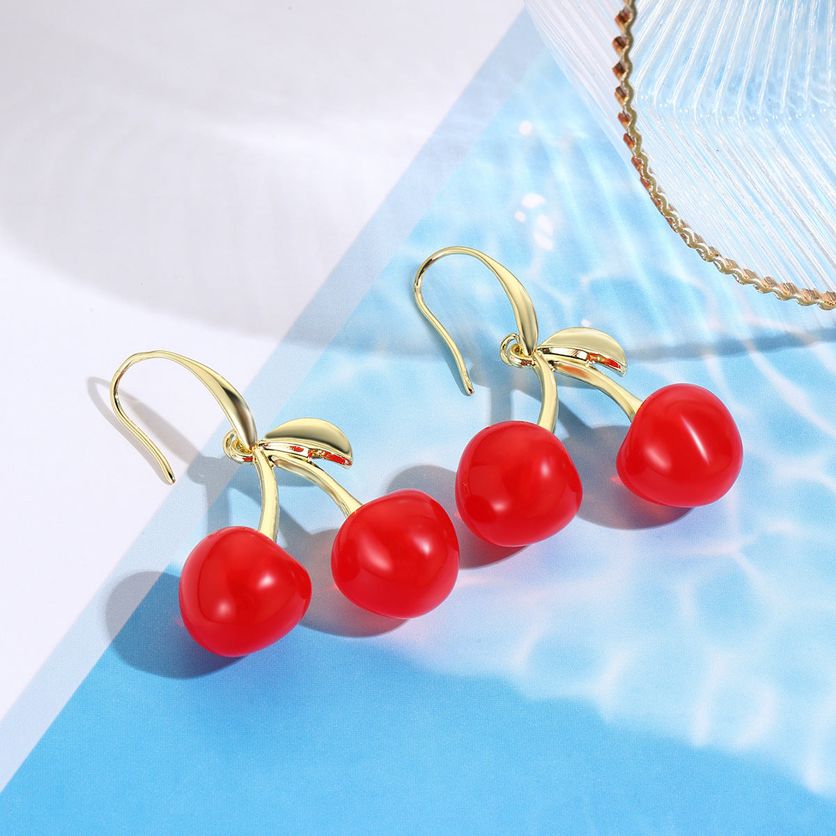 Wholesale All-match Cherry Earrings
