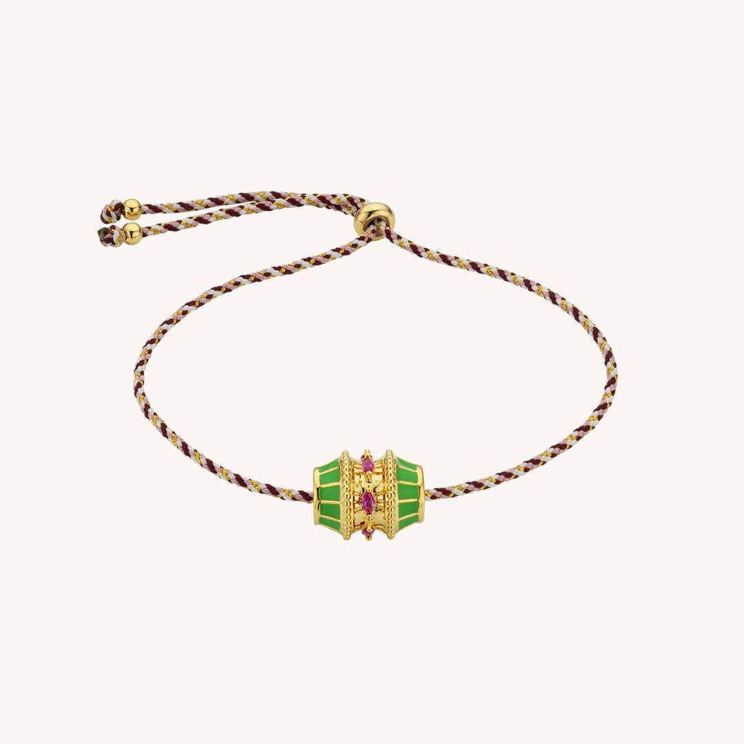 Wholesale drum twist Valentine's Day necklace furnace vacuum plating 18K gold color preservation