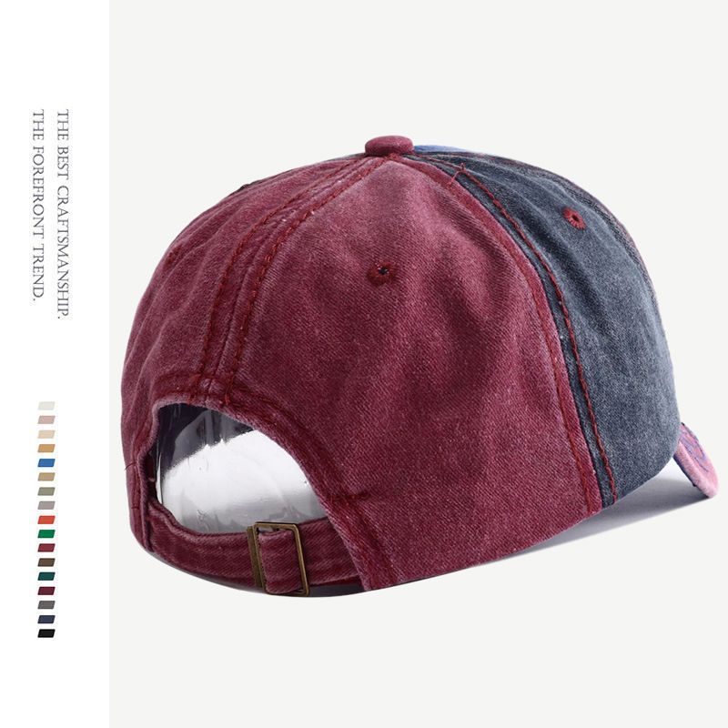 Wholesale  fashion retro soft top big head baseball cap