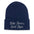 Wholesale Embroidered Gothic Dark Knitted Beanie
