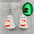Wholesale Christmas Earrings 3D Three-Dimensional Luminous Ghost Christmas Tree Santa Earrings