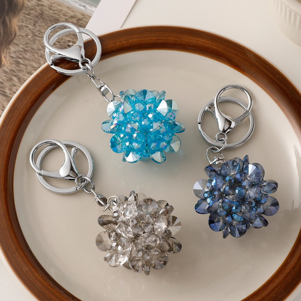 Wholesale Crystal Ball Car Metal Keychain ACC-KC-CH059