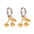 Wholesale Cherry Stainless Steel  Light Luxury earrings
