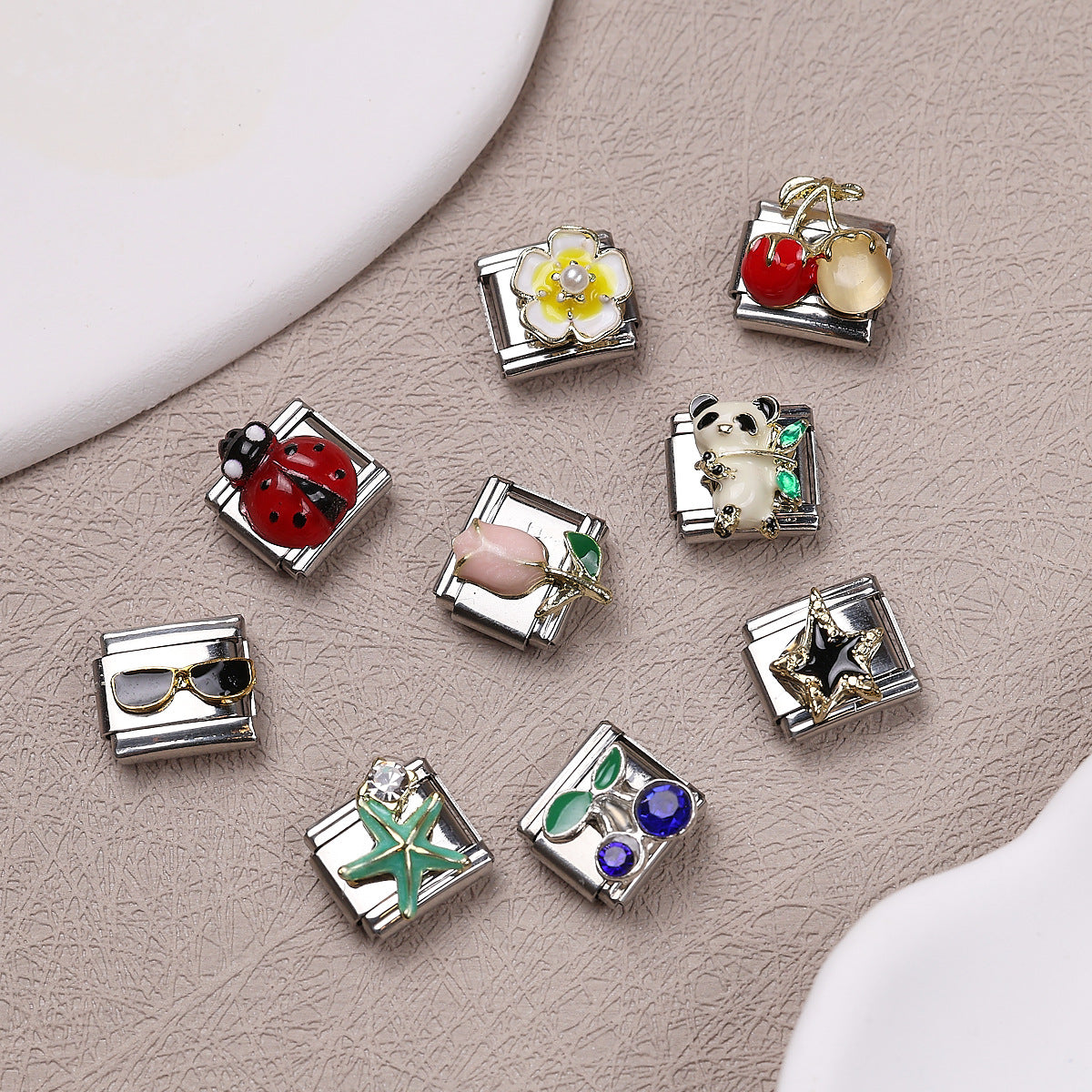 Bracelet de charme italien 10pcs 10 mm