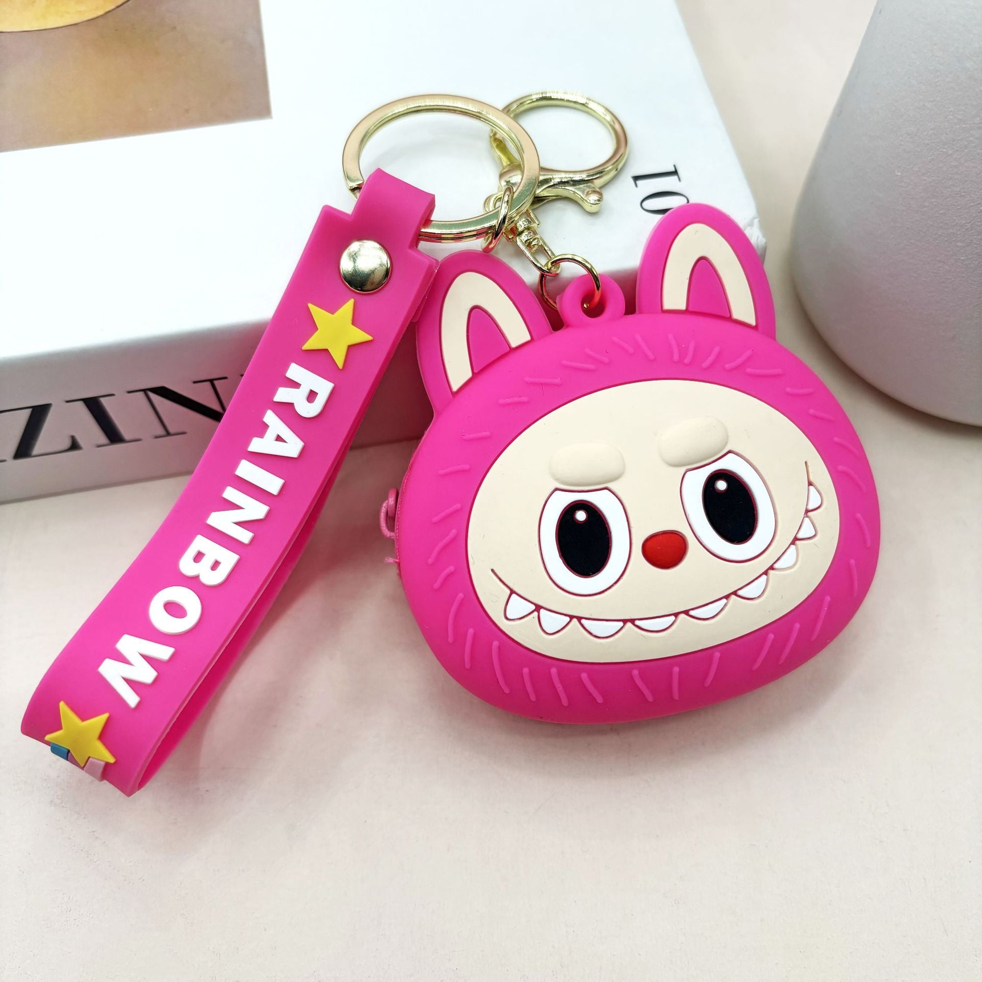 Wholesale Cartoon Popular Cute Doll Wallet Keychain ACCVIP-KC-RongX005