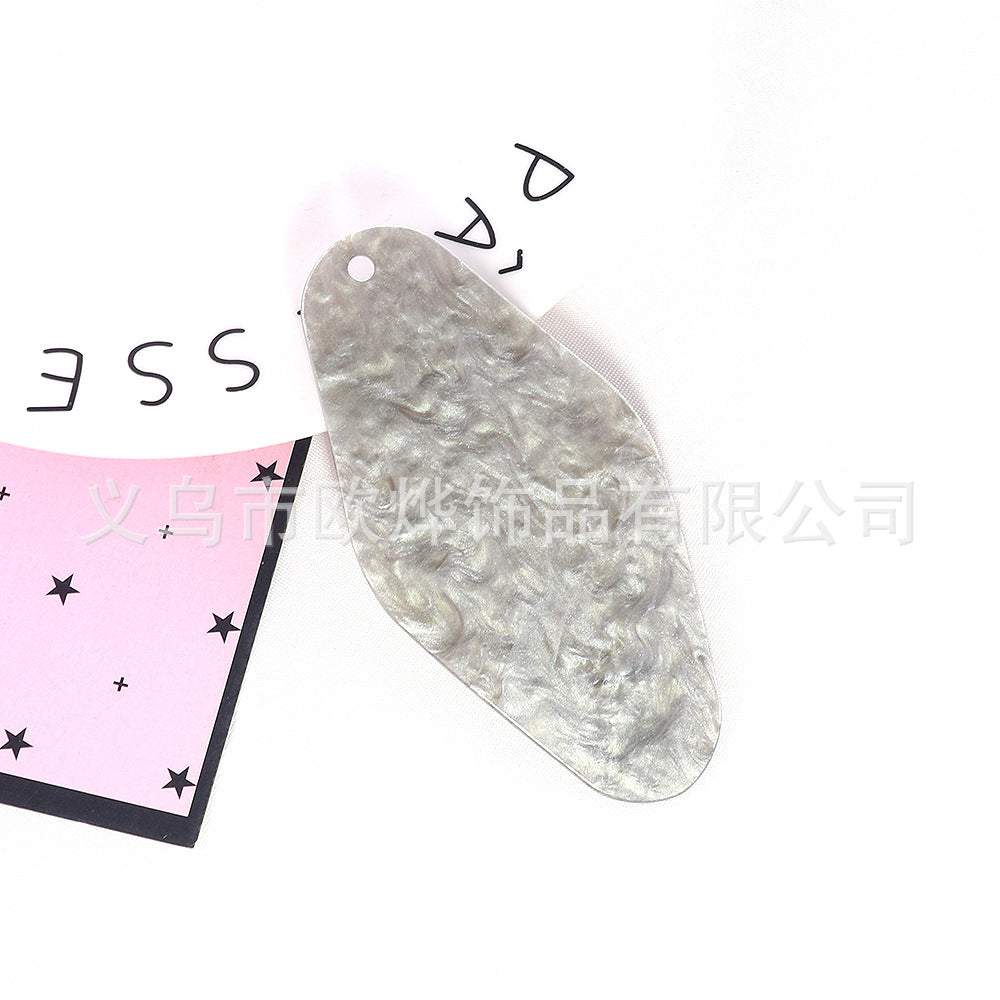 Wholesale 10PCS DIY Acrylic Letter Keychain/ Bookmark