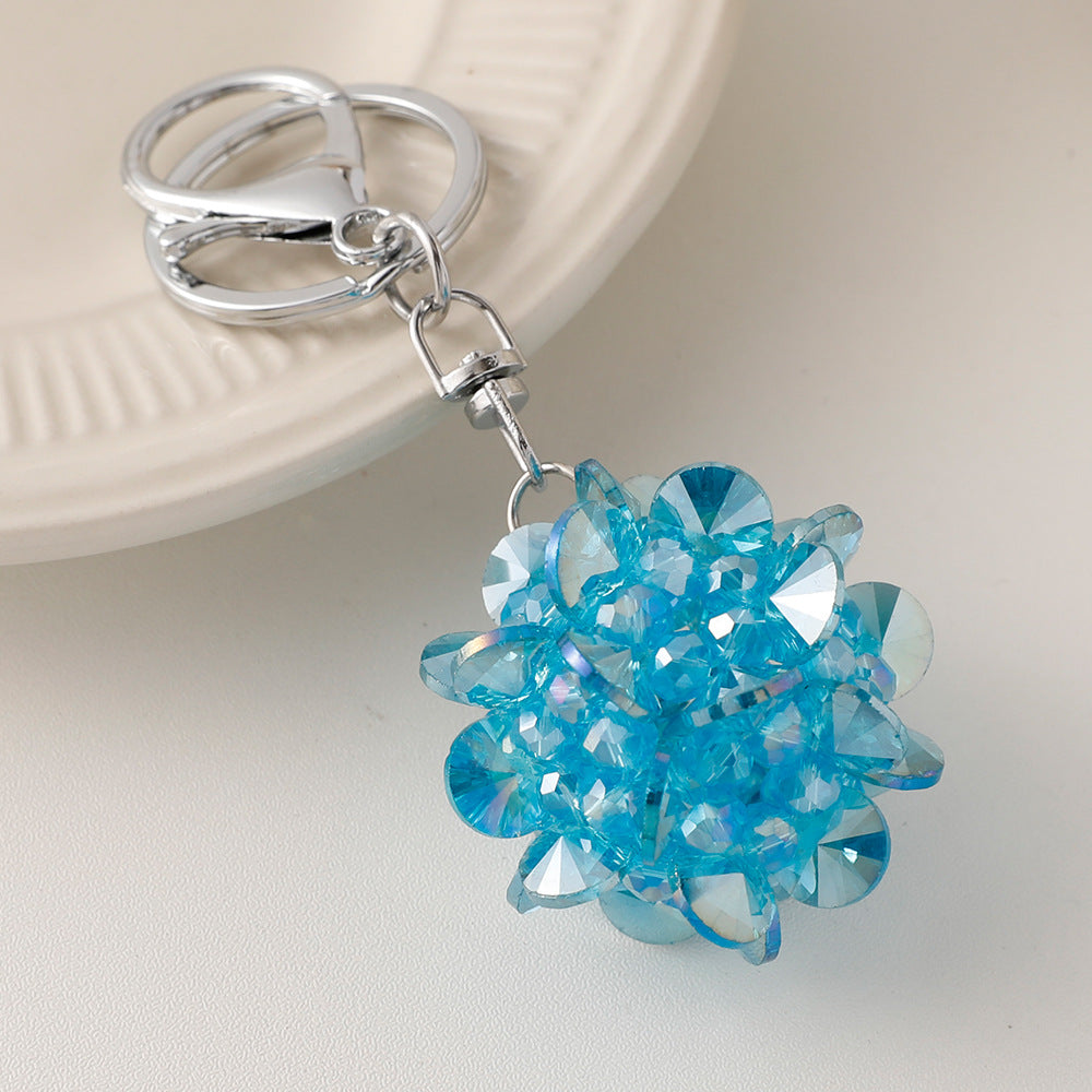 Wholesale Crystal Ball Car Metal Keychain ACC-KC-CH059