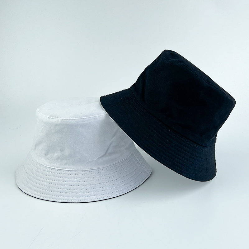 Wholesale Double-sided sun protection embroidered logo Bucket Hat