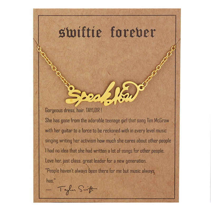 Wholesale Stainless Steel Music Enthusiast Gift Necklace ACC-NE-JYun001