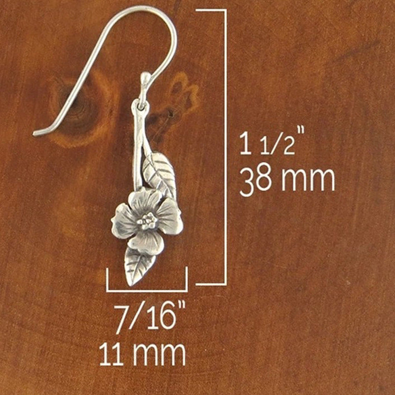 Wholesale Bohemian plant flower leaf earrings