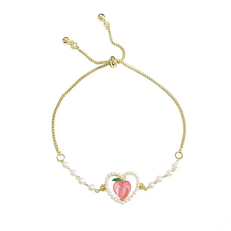 Wholesale Diamond Flower Butterfly Bracelet