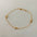 Wholesale Gold and Silver Simple Shell Anklet