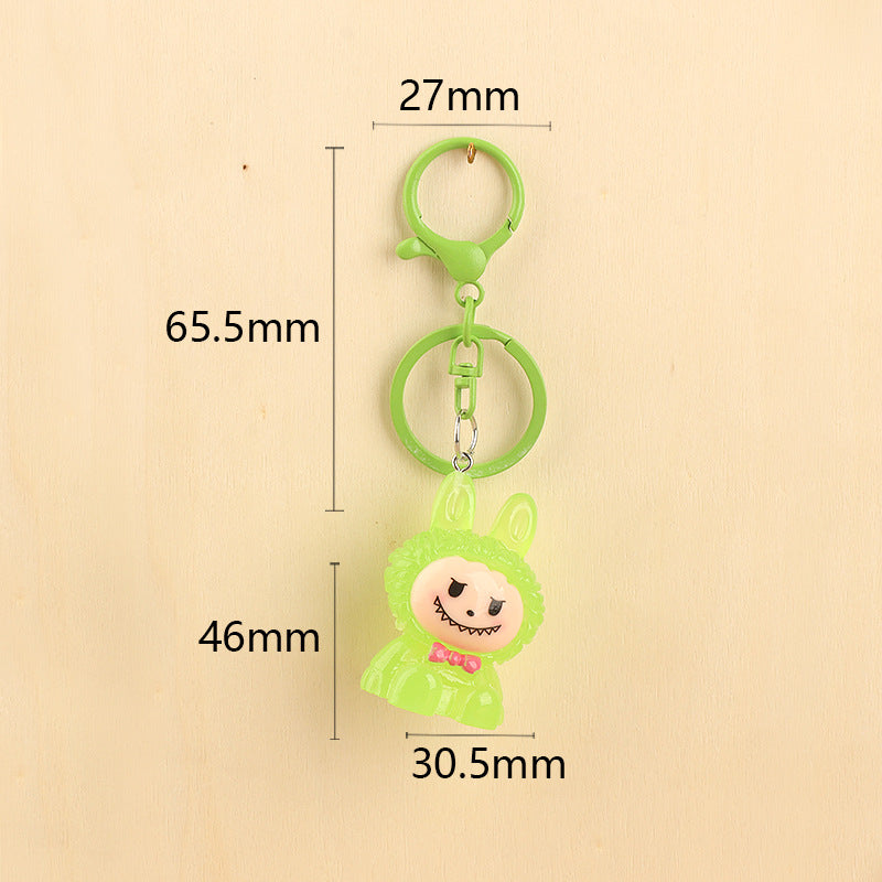 Wholesale Luminous Cartoon Three-Dimensional Cute Keychain