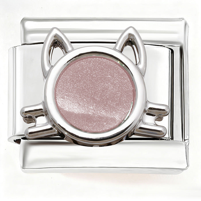 Wholesale Italian modular  DIYsingle color high gloss sparkly bracelet