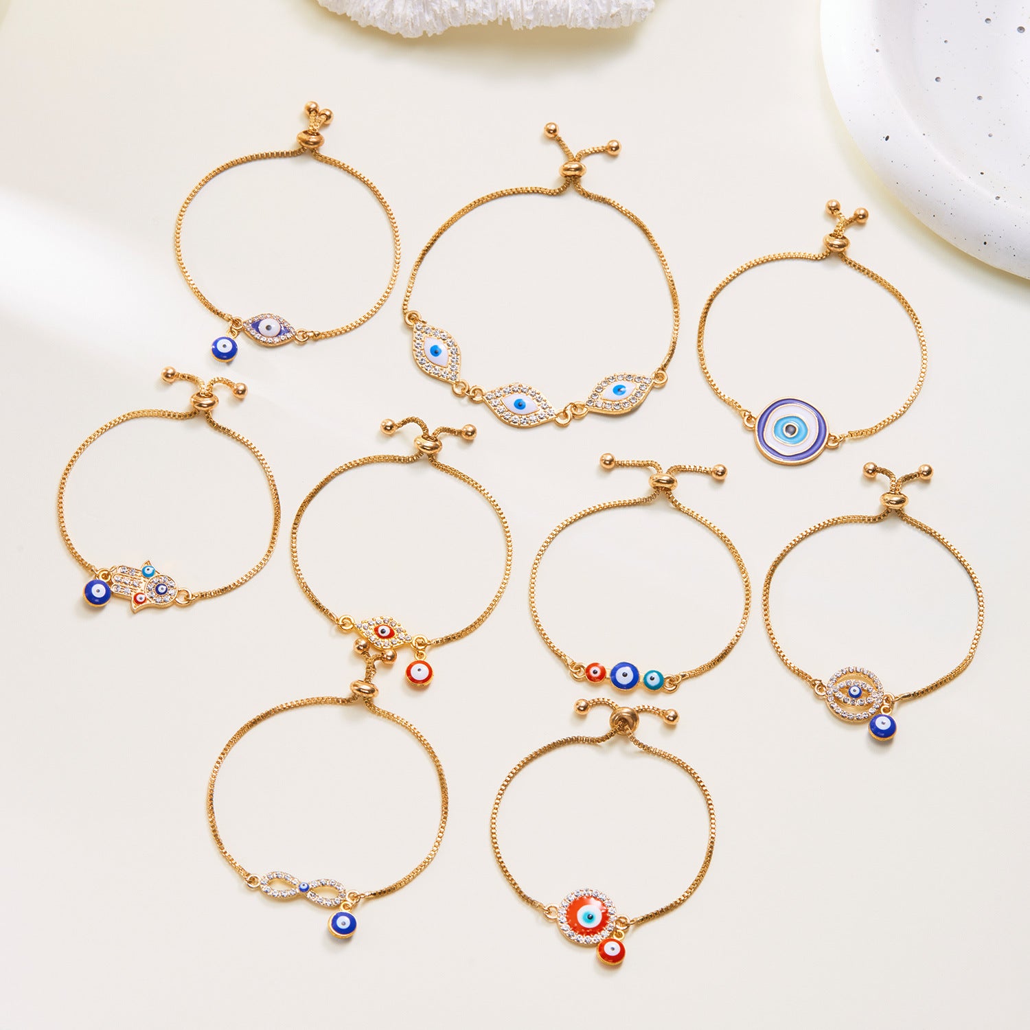 Wholesale  Evil Blue Eye Bracelet