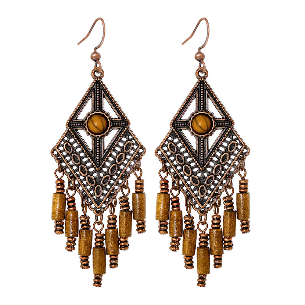 Wholesale Trendy Short Drama Influencer Picks Super Popular Fashion Earrings Versatile Niche Earrings High-End Feel Wholesale from Yiwu Manufacturer