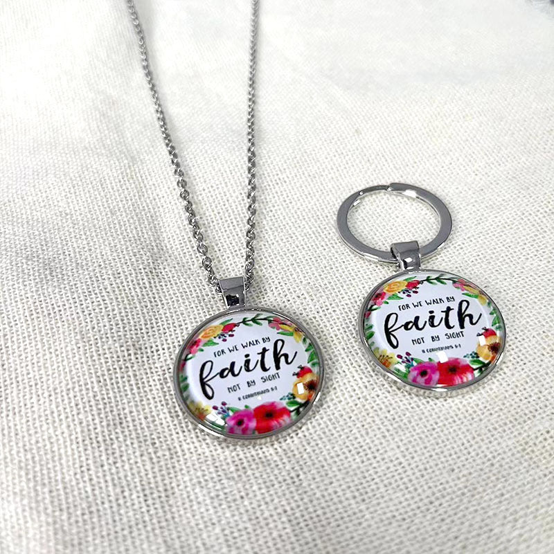 Wholesale Stainless Steel Necklace Graduation Gift Necklace Keychain ACC-NE-Yima001