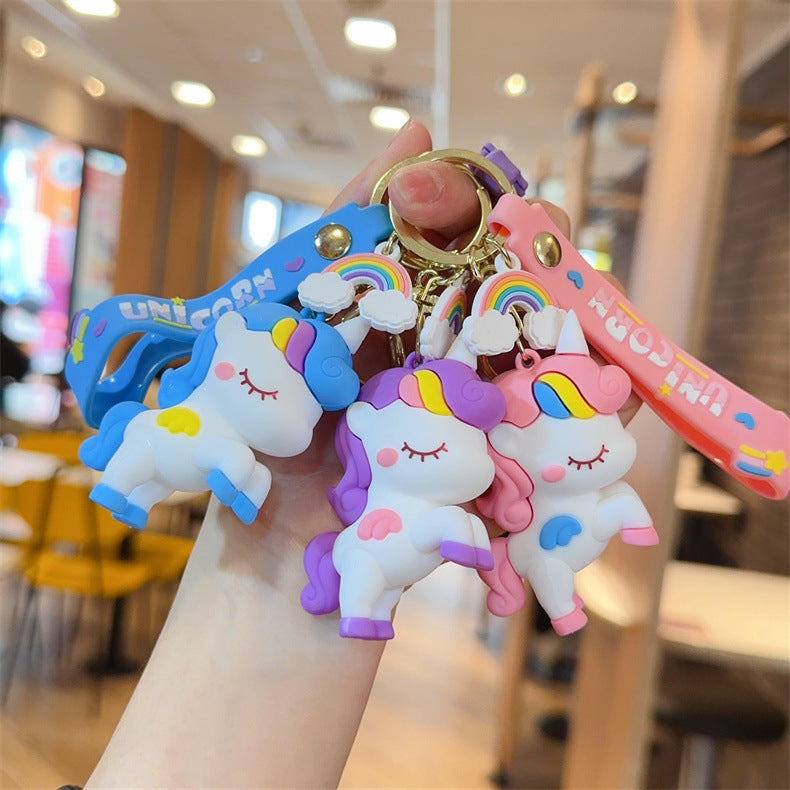 Wholesale Cartoon PVC Soft Glue Cute Keychain ACCVIP-KC-YueWei006