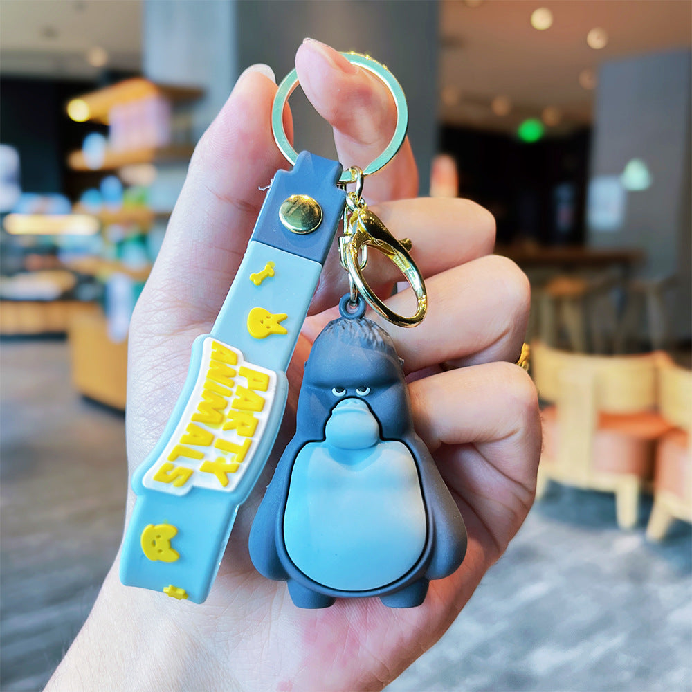 Wholesale Cartoon PVC Soft Keychains ACCVIP-KC-ErLu008