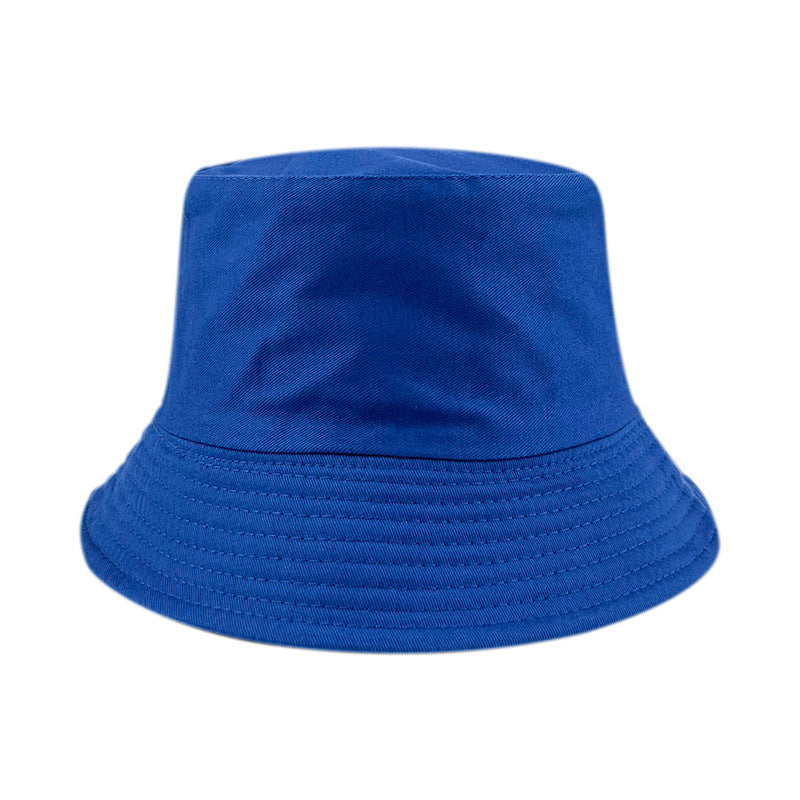 Wholesale Double-sided sun protection embroidered logo Bucket Hat