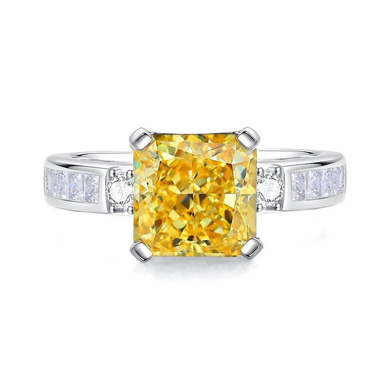 Wholesale s925 sterling silver cubic zircon ring