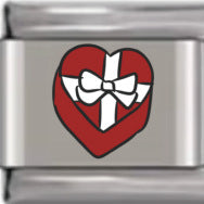 Wholesale Italian Charm Bracelet 9mm DIY Splicing Romantic Heart Shape Shiny Letterhead Stainless Steel Composable Bracelet