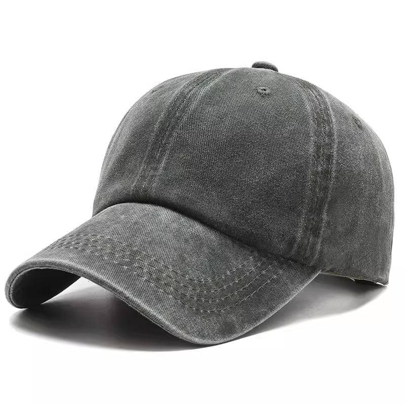 Wholesale Washed Cotton Baseball Cap Outdoor Sunshade Hat
