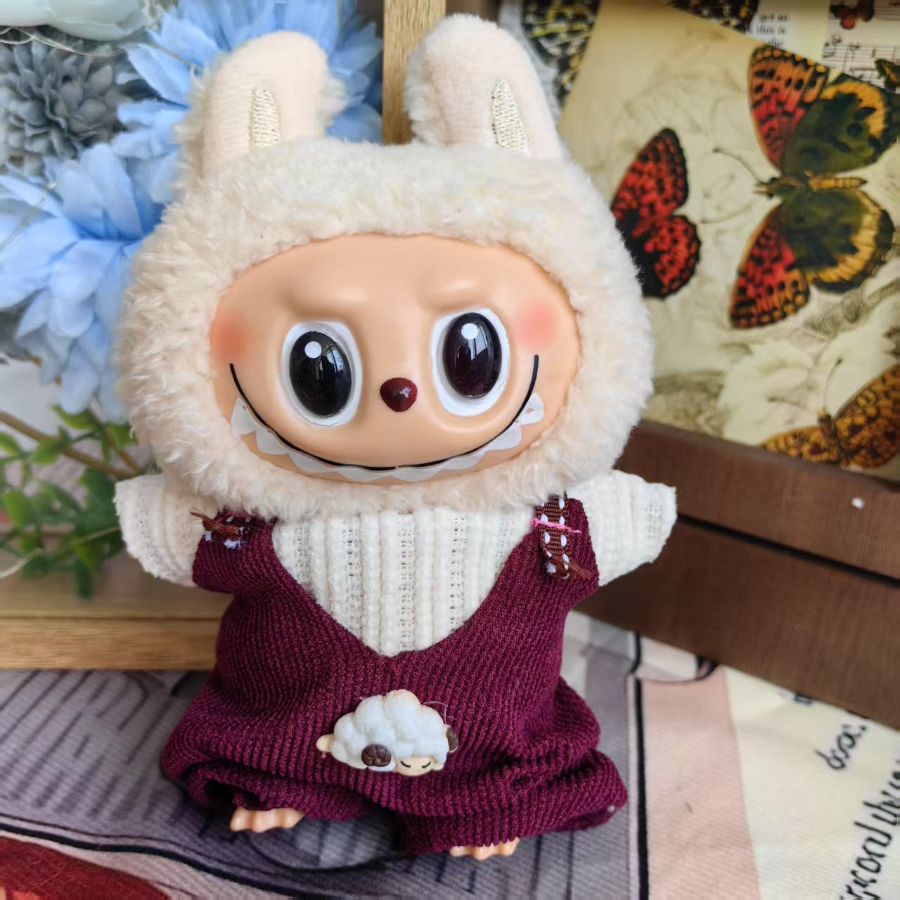 Wholesale Cute cartoon mini doll clothes